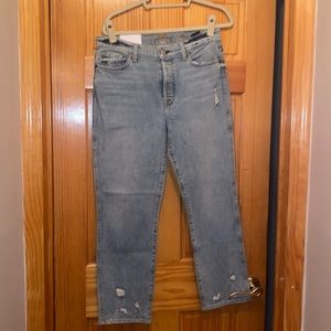 Seven jeans edie high waisted crop